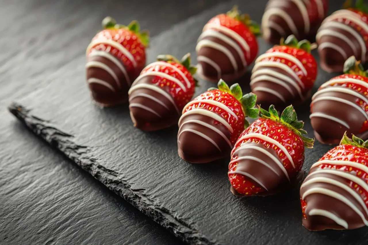 Entrega a domicilio de fresas con chocolate Sebasfruts en Quito